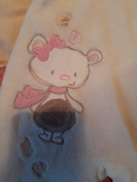 Chlupaťoučká kombinéza na holčičku smetanovorůžová, 62