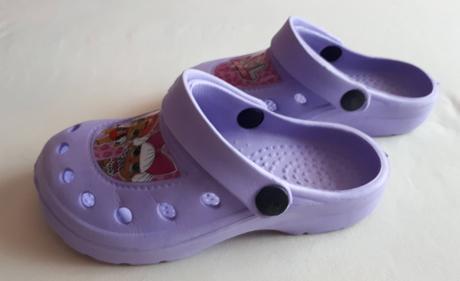 Dětské gumové boty, nazouváky, crocs, lol, vel.29, disney,29