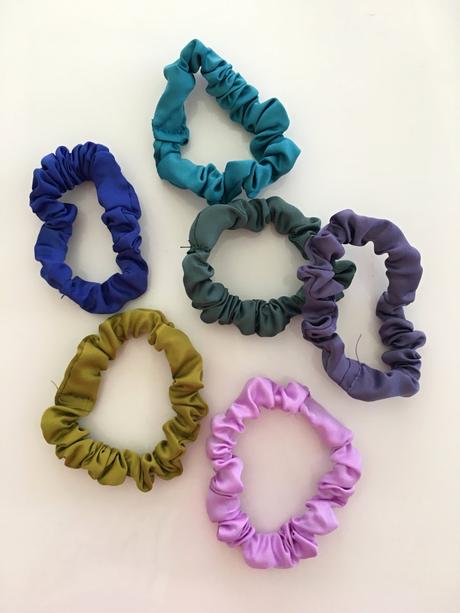 Sada 6 ks gumiček do vlasů, 