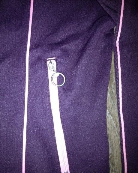 Fialová mikina puma, puma,s