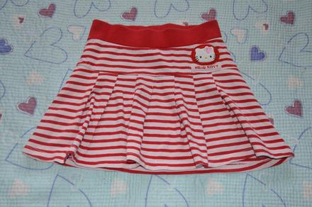 Bavlněná sukně sukýnka hello kitty, h&m,122