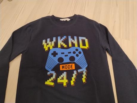 Slabá mikina přes hlavu h&m vel. 146/152, h&m,146