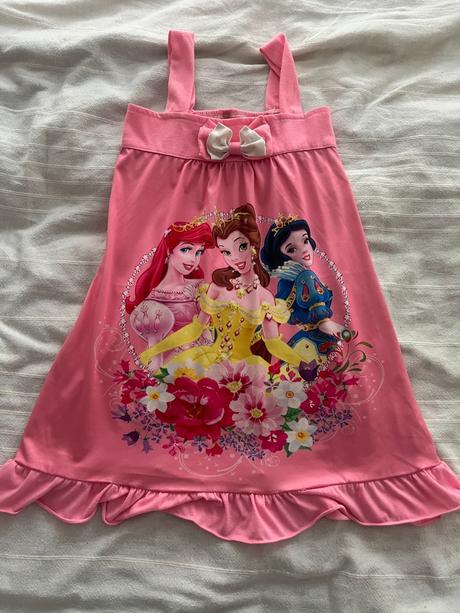 3x šaty na ramínka vel. 110/4 roky, 110