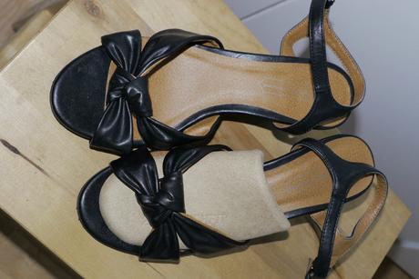Dorothy perkins sandaly cerne na klinku 36-37, 37
