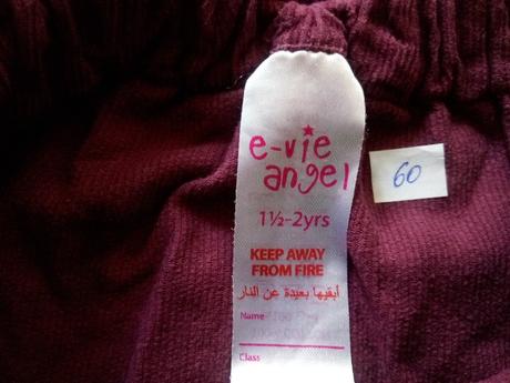 Tenká manžestrová sukně,e-vie angel,v.92,top stav, evie angel,92