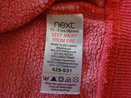 Komplet mikina a tepláky s jahodou, vel. 92, next,92