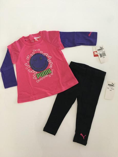 Dětský komplet tričko a legíny puma (1 - 2 roky), puma,80 / 92