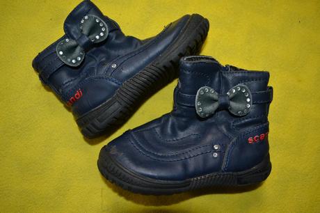 Dívčí podzimní/zimní boty v.23, 23