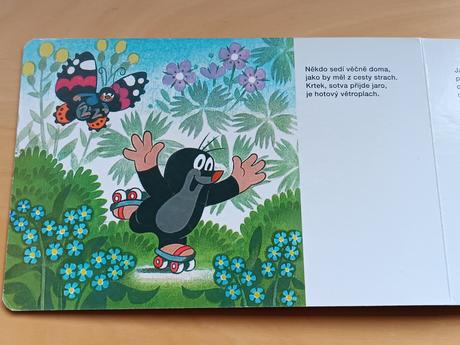 Leporelo pro děti jak krtek cestoval, 