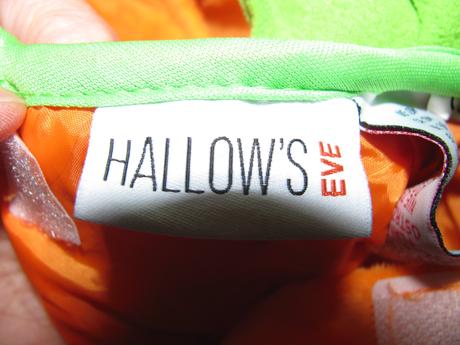 Kostým na karneval-dýně halloween,