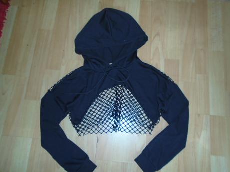 Tričko oversize kroptop vel m, m / s