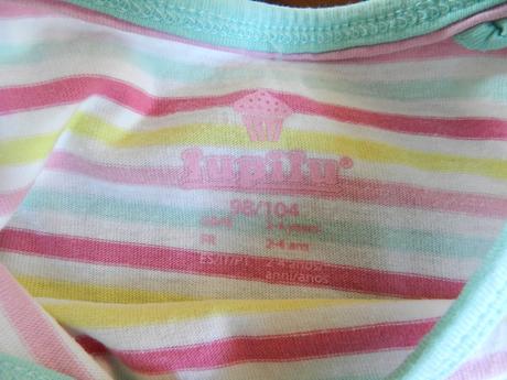 Triko dlouhý rukáv s proužky, lupilu,104