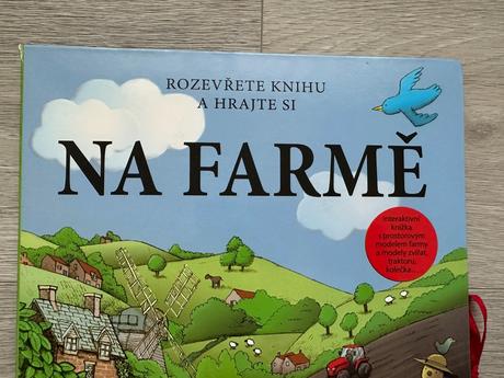 Kniha na farmě, 3d, interaktivní knížka,