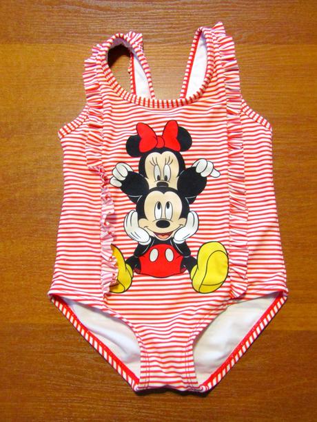 Krásné plavky disney vel 92-98, nutmeg,98