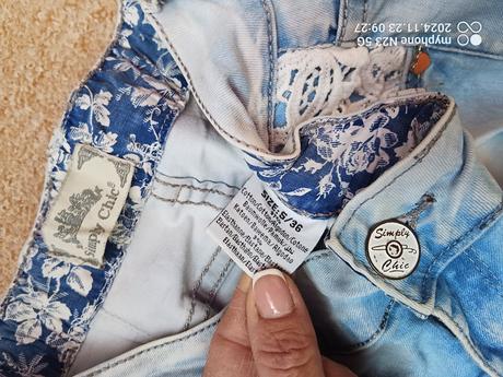 Rifle trhané zn."simply chic" vel."36/s", s