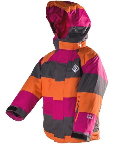 Pruhovaná lyžařská bunda pidilidi dívčí vel. 152, pidilidi,152