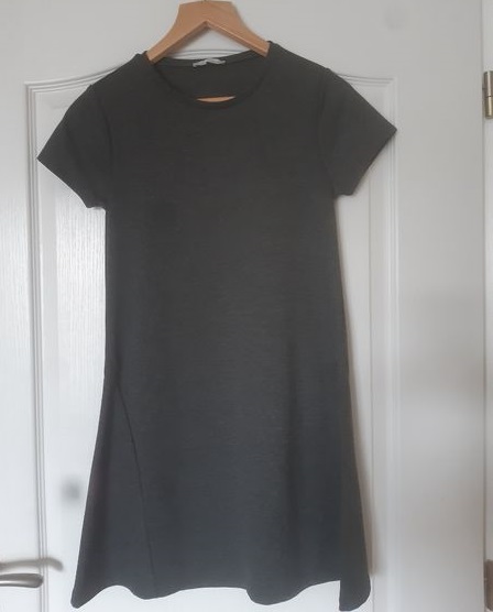 Dívčí šaty z teplákoviny, zara,s