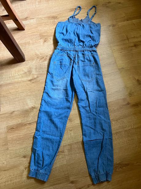 Lehoučký džínový overal, cubus,146