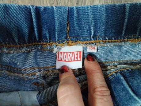 Džínové kalhoty marvel vel 134, marvel,134