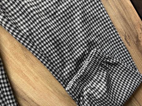 Kostkované kalhoty, 38