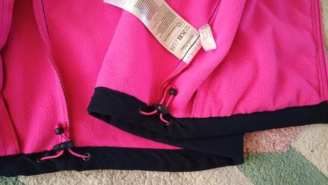 Zateplená softshellová bunda+ tričko h&m, lewro,152