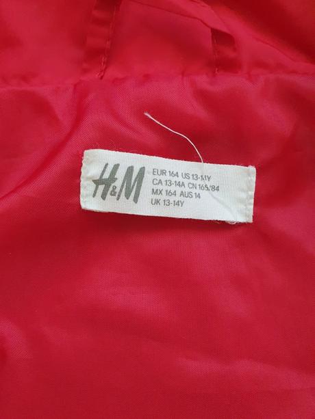 Větrovka, šusťaková lehká bunda, h&m,164