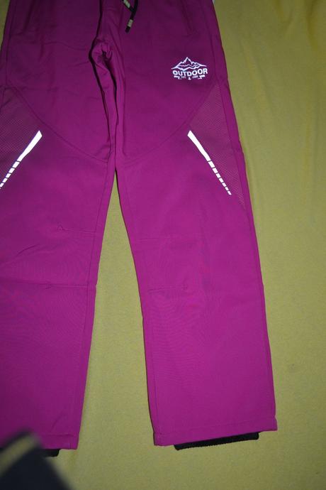 Softshellové kalhoty,v.146, s fleece, 146