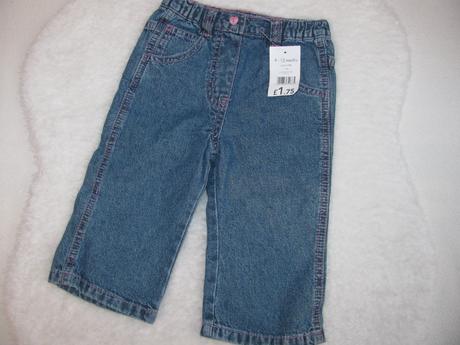 Dívčí džínové kalhoty, george,80