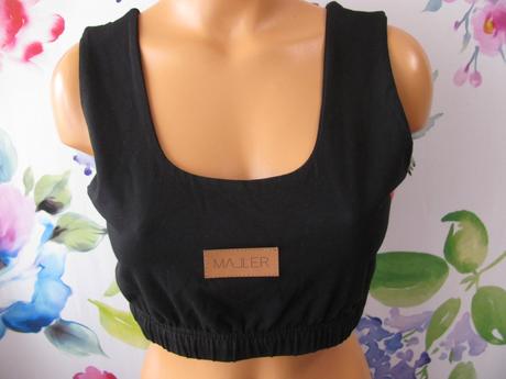 Dámský bavlněný crop top majler, xxl