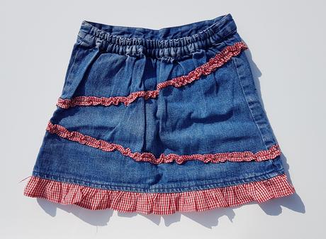 E65 dívčí riflová sukně vel. 92-98, george,92