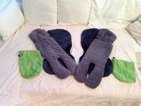 Sada podložek do kočíka phil and teds, phil&teds