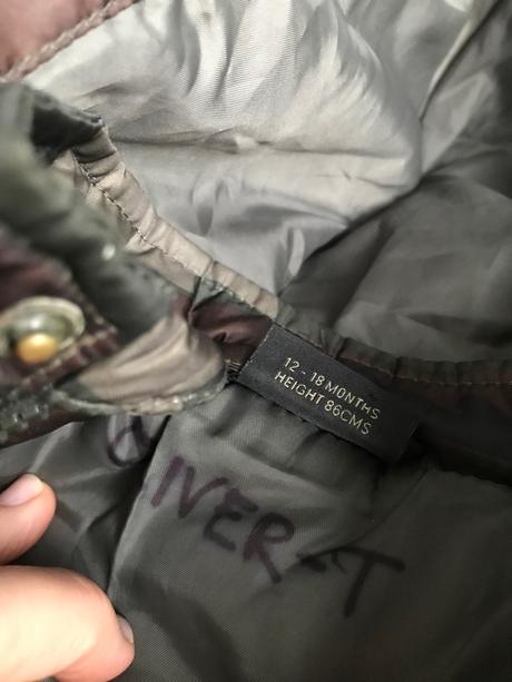 Bunda přechodová ( jaro/podzim next - v.12/18 měs, next,86