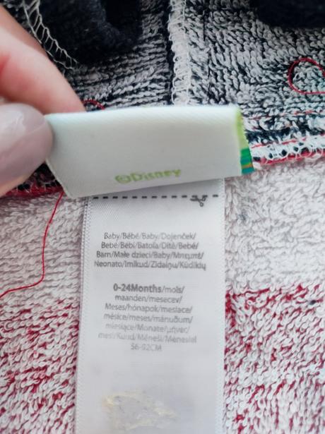 Pončo ručník minnie 56-92,