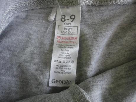 V top stavu legíny, vel. 8-9 let, cena kus, george,128