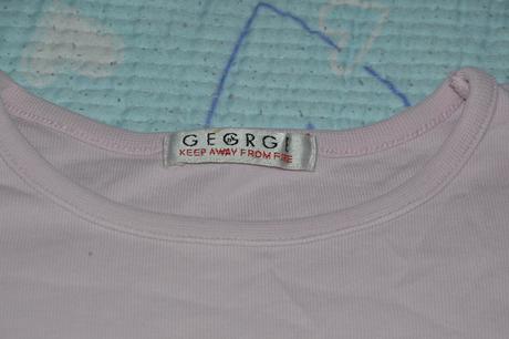 122 128 bavlněné růžové triko s motýlem dl. rukáv, george,128