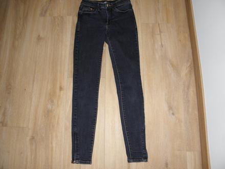 Dívčí skinny rifle zn. h&m vel.152, h&m,152