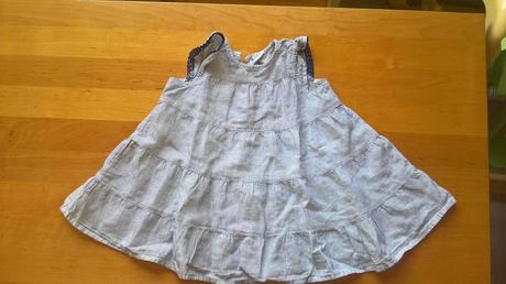 Dívčí rozevláté šaty, h&m,80