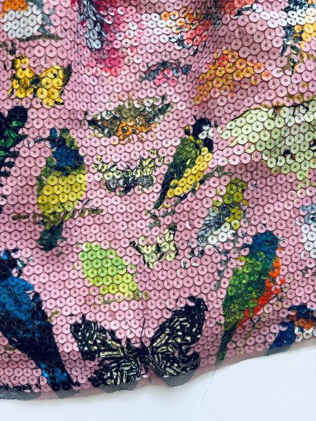 Sukně flitrová - v.134, h&m,134