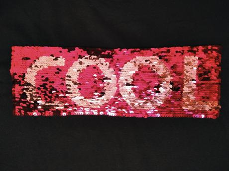 Tričko - měnící flitry 170/176, 170