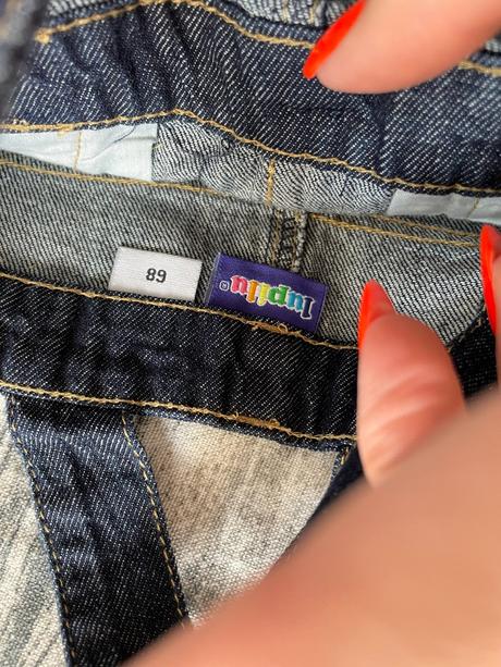 Dívčí džínové šatičky lupilu 68, lupilu,68