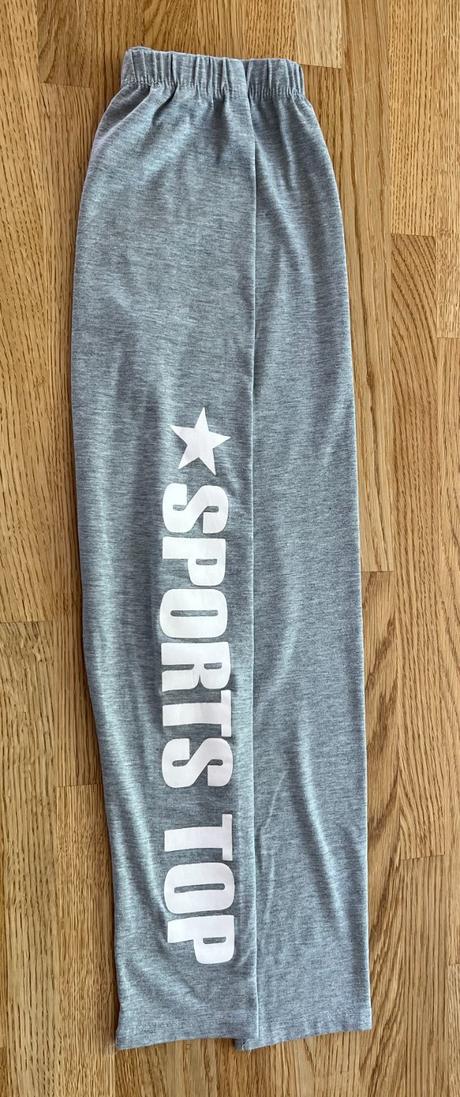 Leginy & elasťáky šedé vel. 140/146, 140