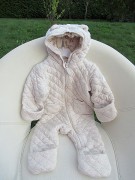 Bavlněná kombinéza zateplená, 68