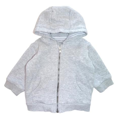 Šedá mikinka vel. 62, marks & spencer,62
