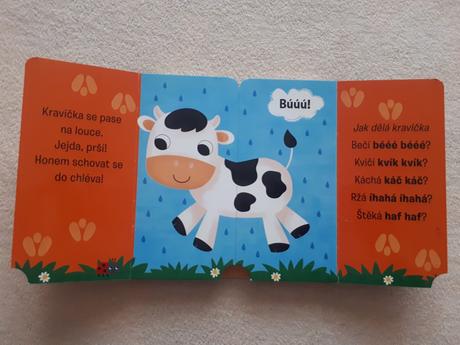 Dětská knížka popletená knížka jak dělají zvířátka,