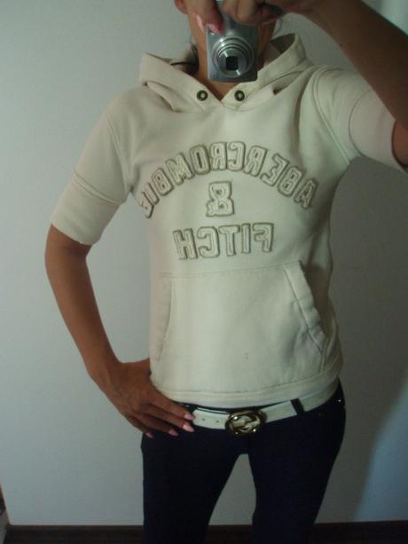 Béžová mikina abercrombie&fitch, abercrombie&fitch,xs