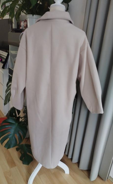 Béžový kabát vel. xl-xxl, xl