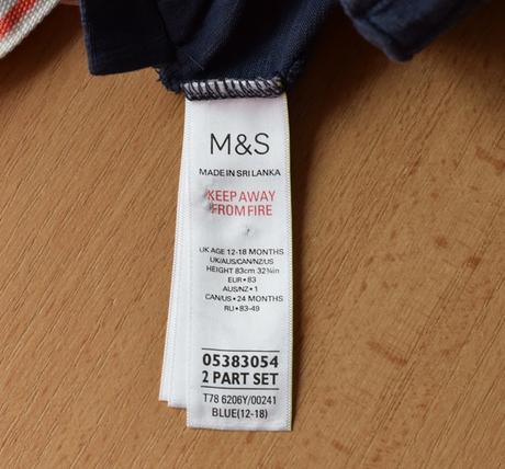 Kraťasy s laclem vel. 12 - 18 m, marks & spencer,86