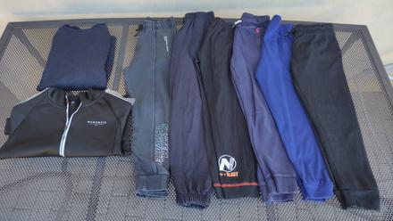 Tepláky slabší pro kluka 122-128, f&f,122