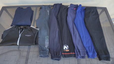 Tepláky slabší pro kluka 122-128, f&f,122