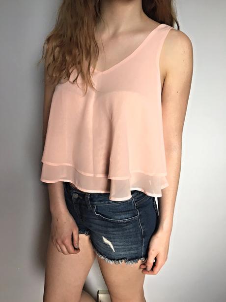 Dámská značková trička/tílka/crop topy, vel. xs/s, s